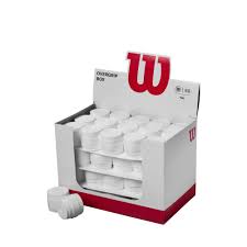 Wilson Pro Overgrip Blanco - Paquete de 60